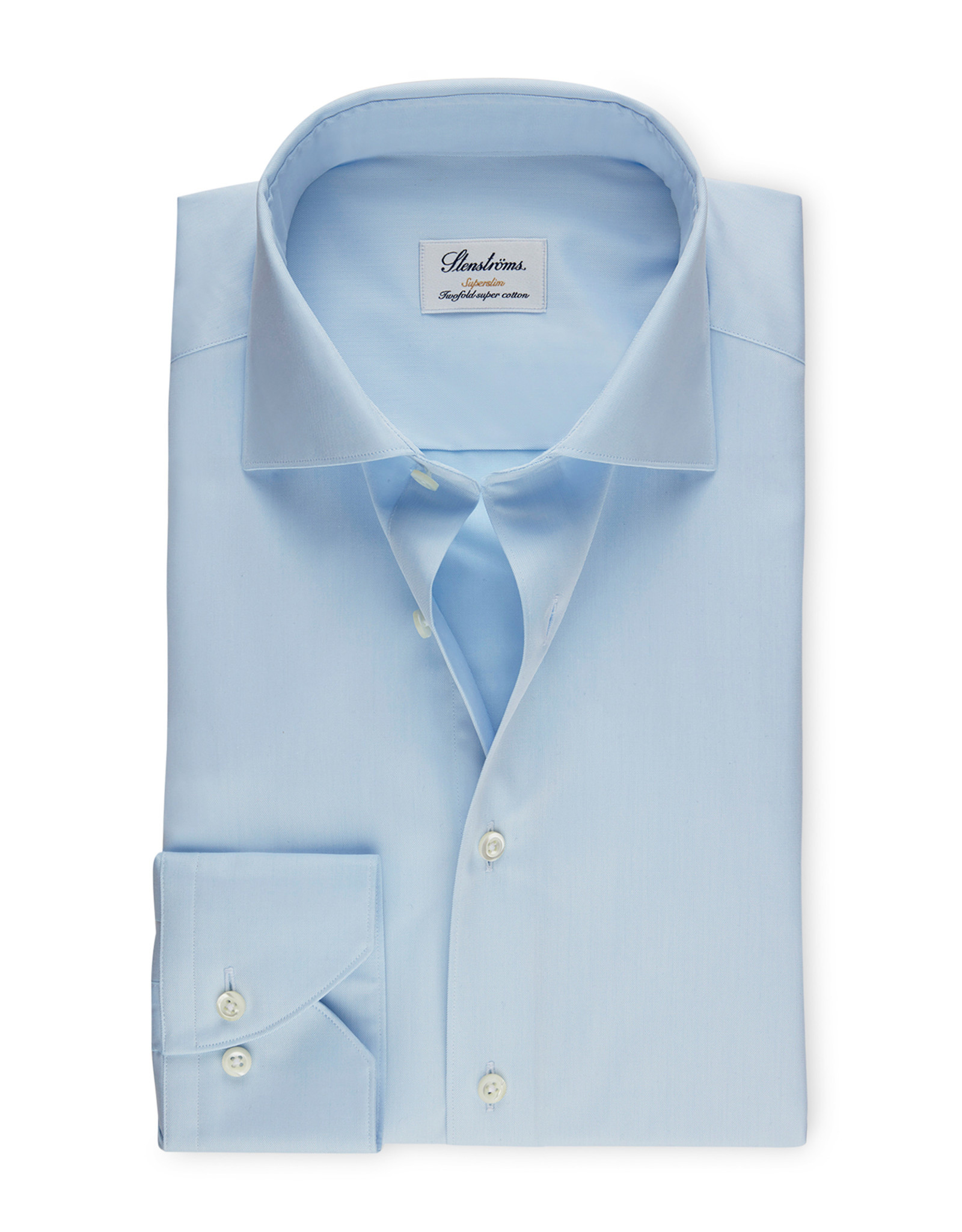 Stenströms Stenströms shirt blue superslim 802751-1467/100