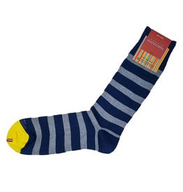 Marcoliani Marcoliani socks blue sky spinnaker stripe