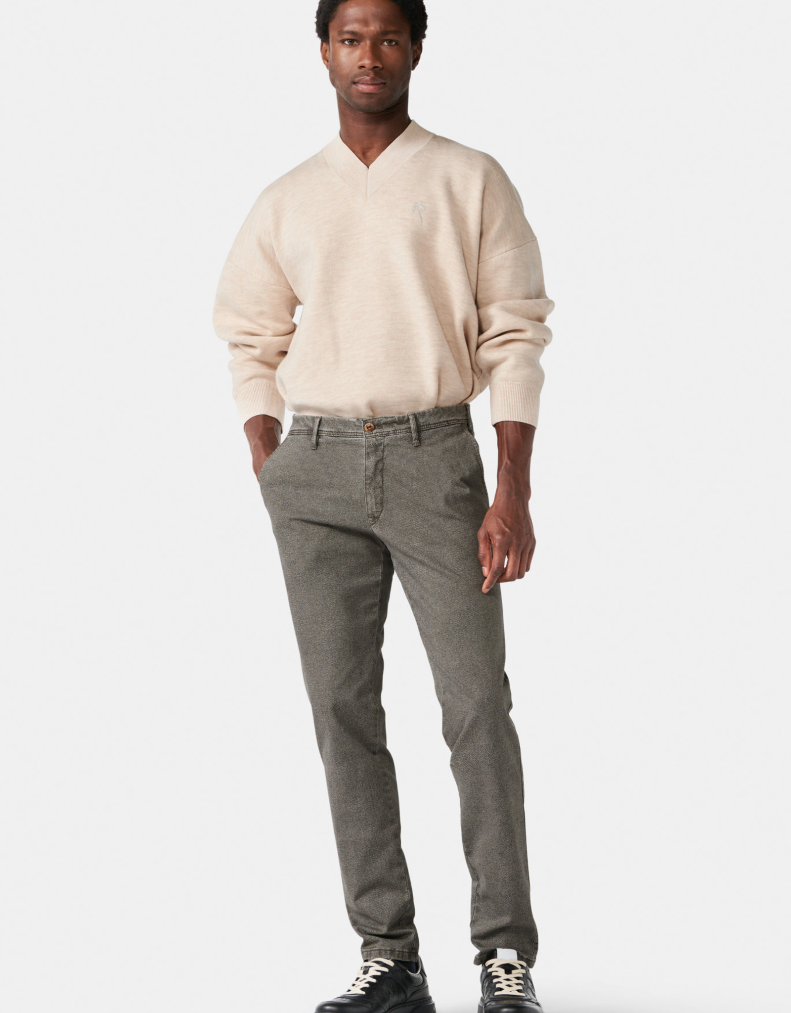 MMX MMX trousers cotton beige Lupus 7633/34