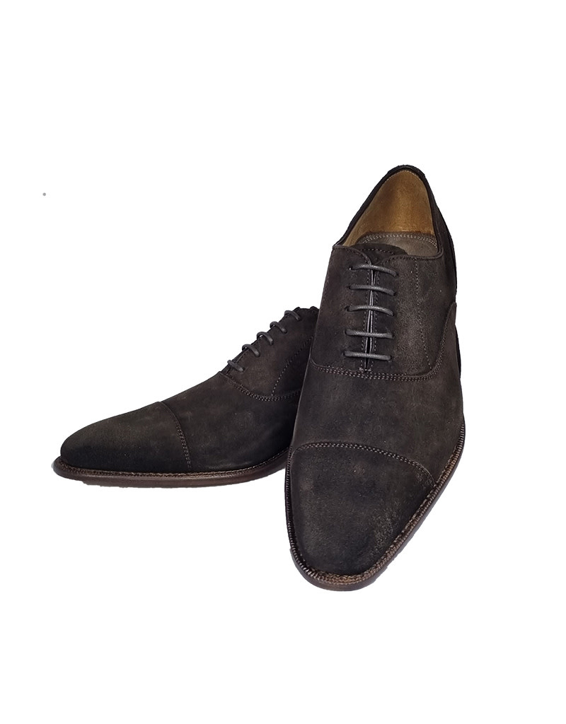 Carlos Santos schoenen daim bruin Sodermans
