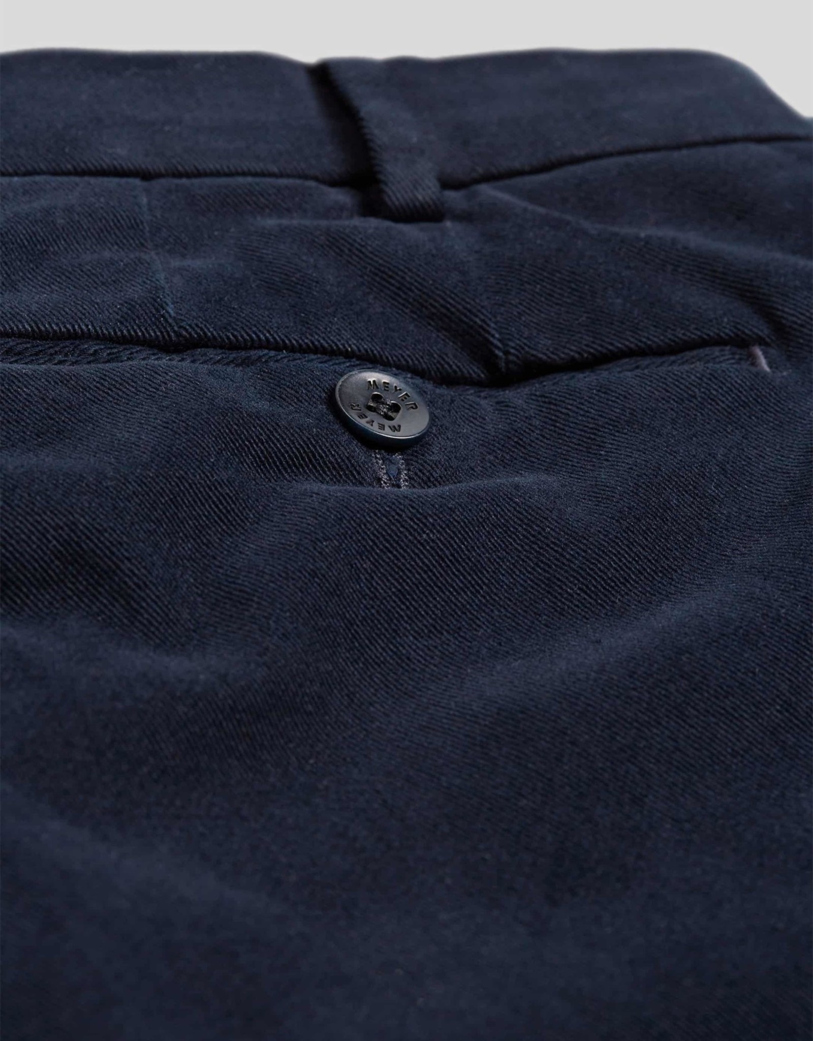 Meyer Exclusive Meyer Exclusive broek katoen blauw Bonn 8572/19