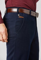 Meyer Exclusive Meyer Exclusive broek katoen blauw Bonn 8572/19