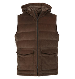 Stenströms Stenströms body warmer corduroy brown