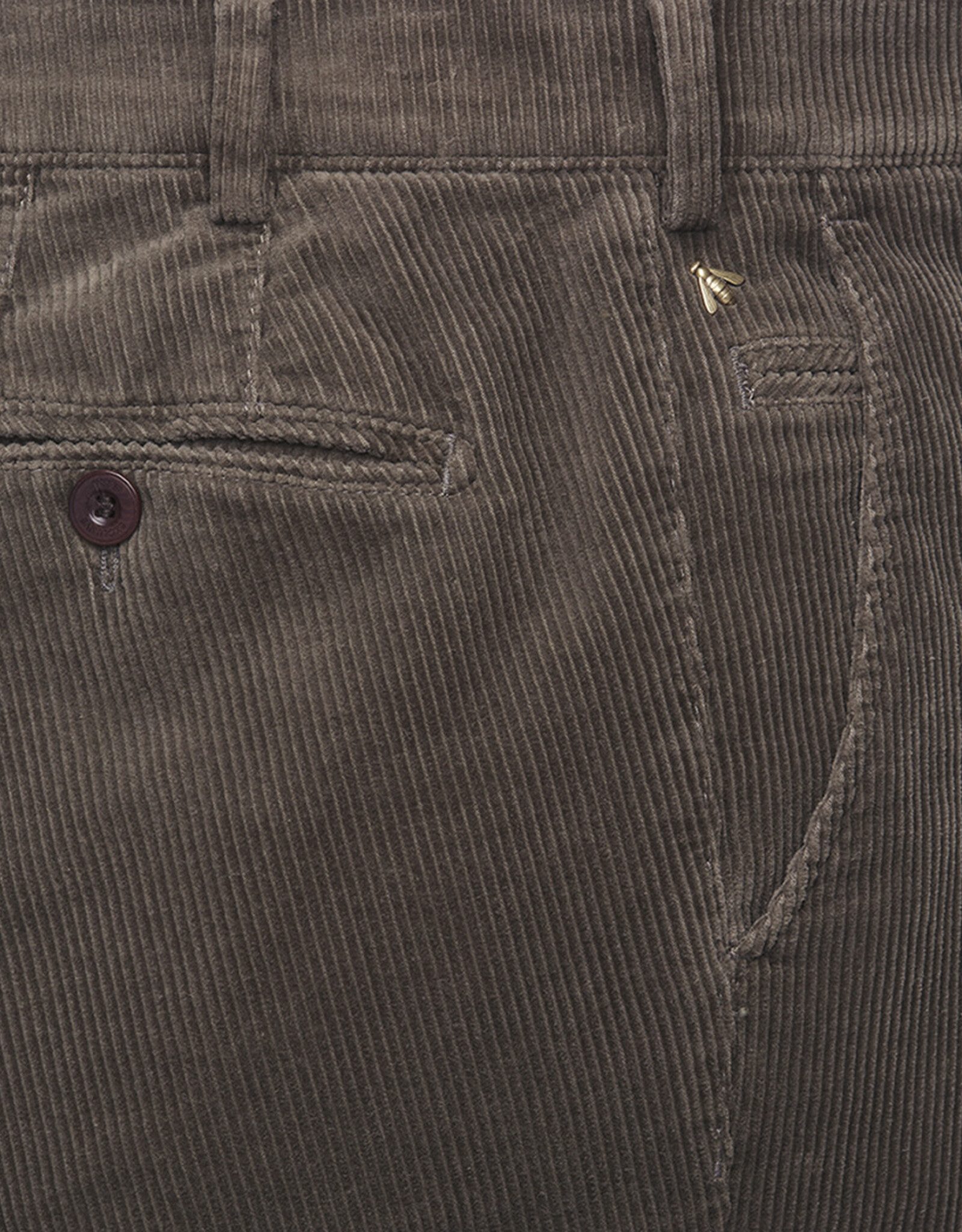 Meyer Exclusive Meyer Exclusive broek ribfluweel caffè latte Bonn 8534/34