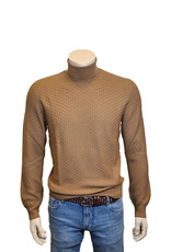 Gran Sasso Sandmore's turtle neck micro cable beige