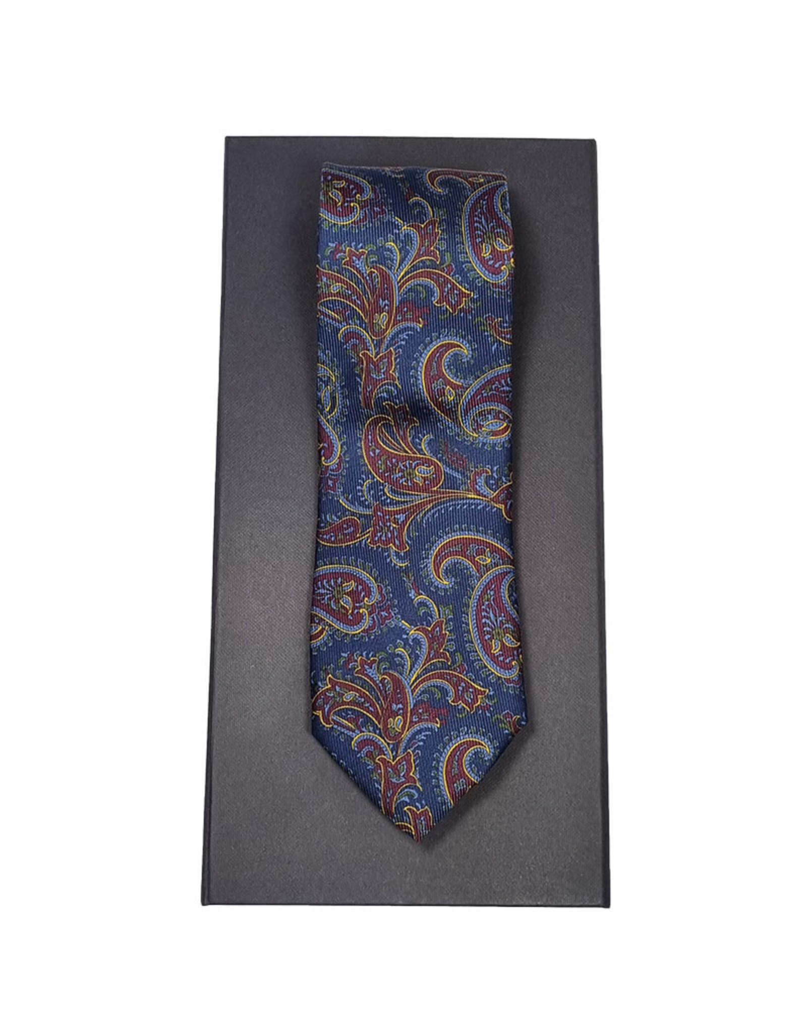 Calabrese Calabrese das blauw paisley 2000713/001