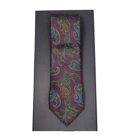 Calabrese Calabrese das bordeaux paisley