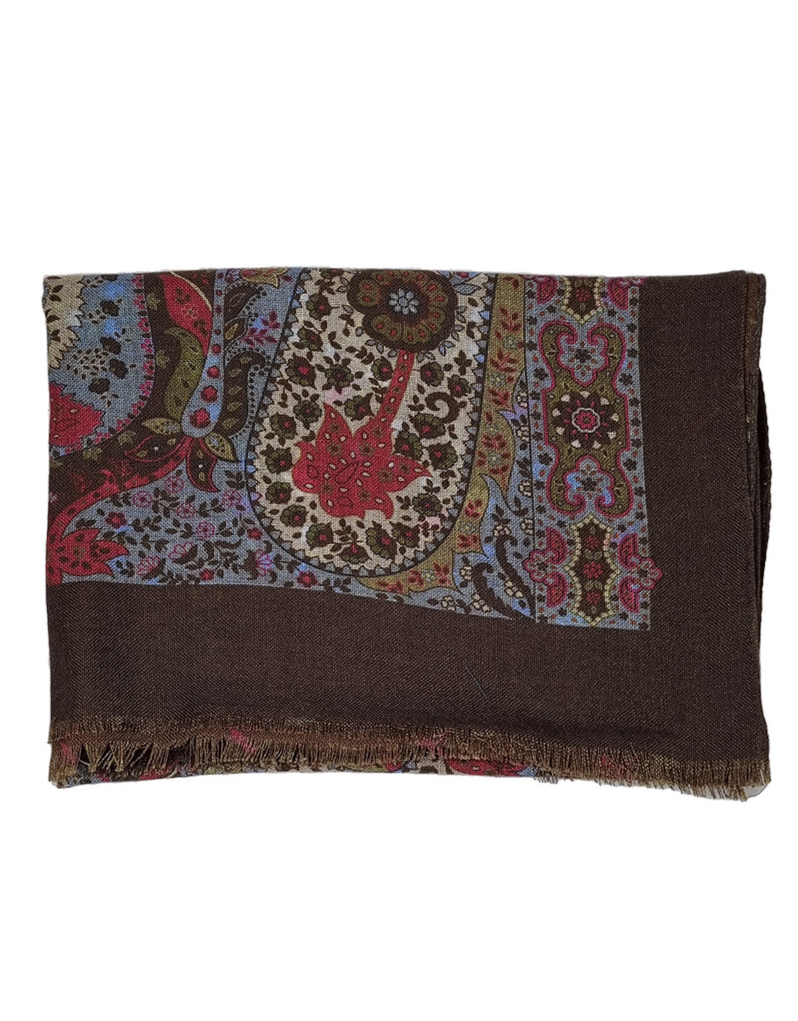 Calabrese Calabrese scarf brown fantasy