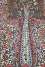 Calabrese Calabrese scarf brown fantasy