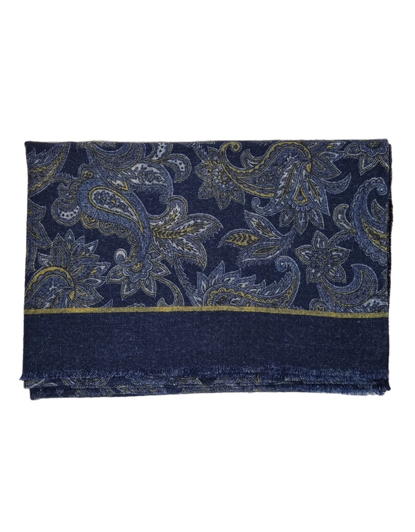 Calabrese Calabrese scarf blue paisley