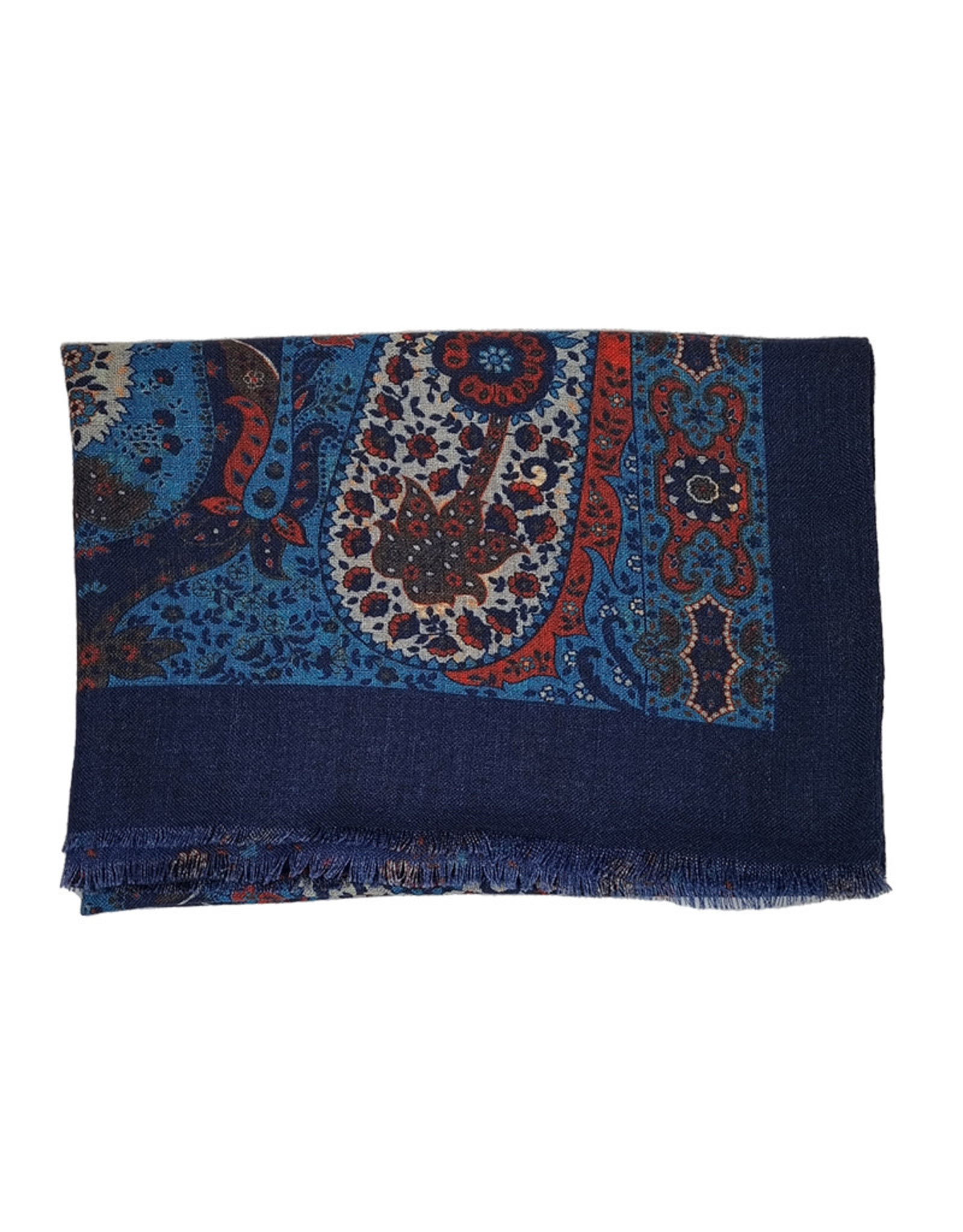 Calabrese Calabrese scarf blue fantasy