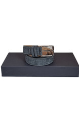 Belts+ Belts+ riem leder grijs Bollicine 22072/960