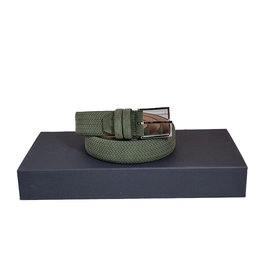 Belts+ Belts+ belt buckskin green Spaccato-Oliver