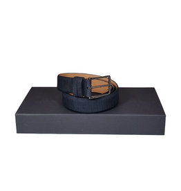 Belts+ Belts+ riem daim blauw Rigatone