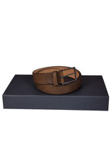 Belts+ Belts+ riem leder bruin Yuta 22438/413