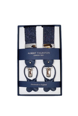 Albert Thurston Albert Thurston suspenders tweed blue