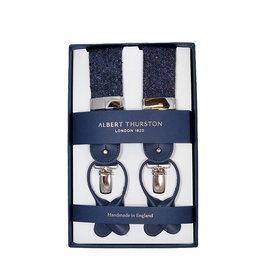 Albert Thurston Albert Thurston suspenders tweed blue