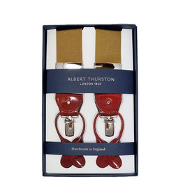 Albert Thurston Albert Thurston suspenders almond red