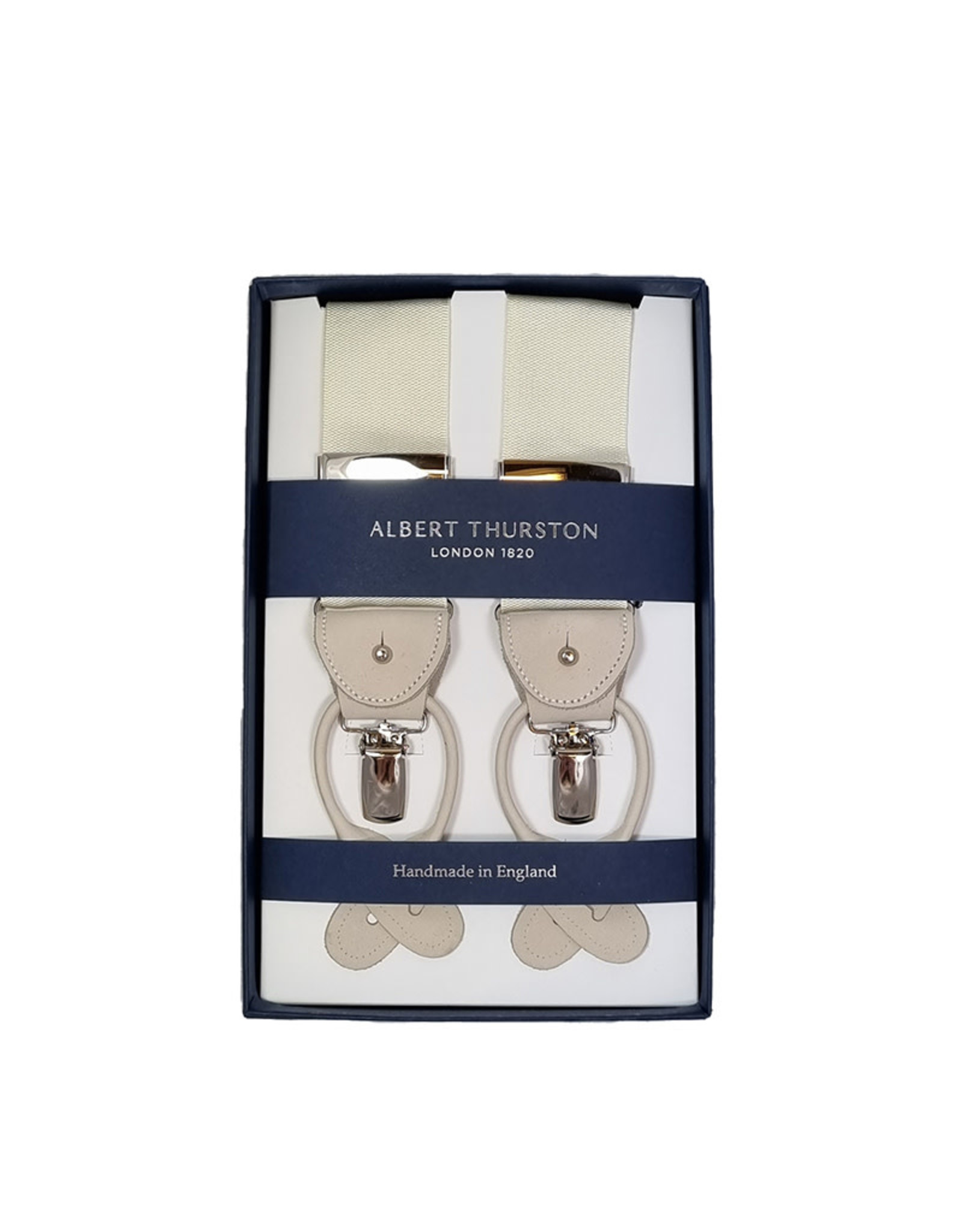 Albert Thurston Albert Thurston suspenders ivory