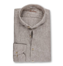 Stenströms Stenströms shirt beige linen Slimline