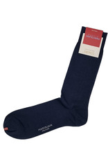 Marcoliani Marcoliani socks cotton navy the classic plain