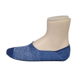 Marcoliani Marcoliani sokken blauw amalfi Invisible