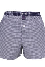 Mc Alson Mc Alson boxer shorts gingham navy blue