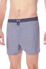 Mc Alson Mc Alson boxer shorts gingham navy blue