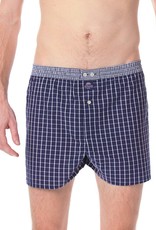 Mc Alson Mc Alson boxer shorts checkered blue navy M0220