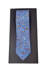 Calabrese Calabrese tie paisley fantasy light blue