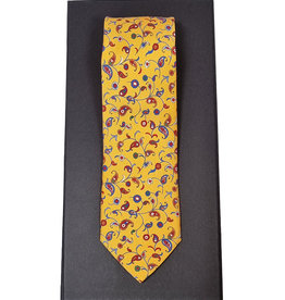 Calabrese Calabrese tie paisley fantasy yellow