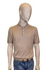 Gran Sasso Sandmore's polo zijde lichtbeige 23503/030 M:43110