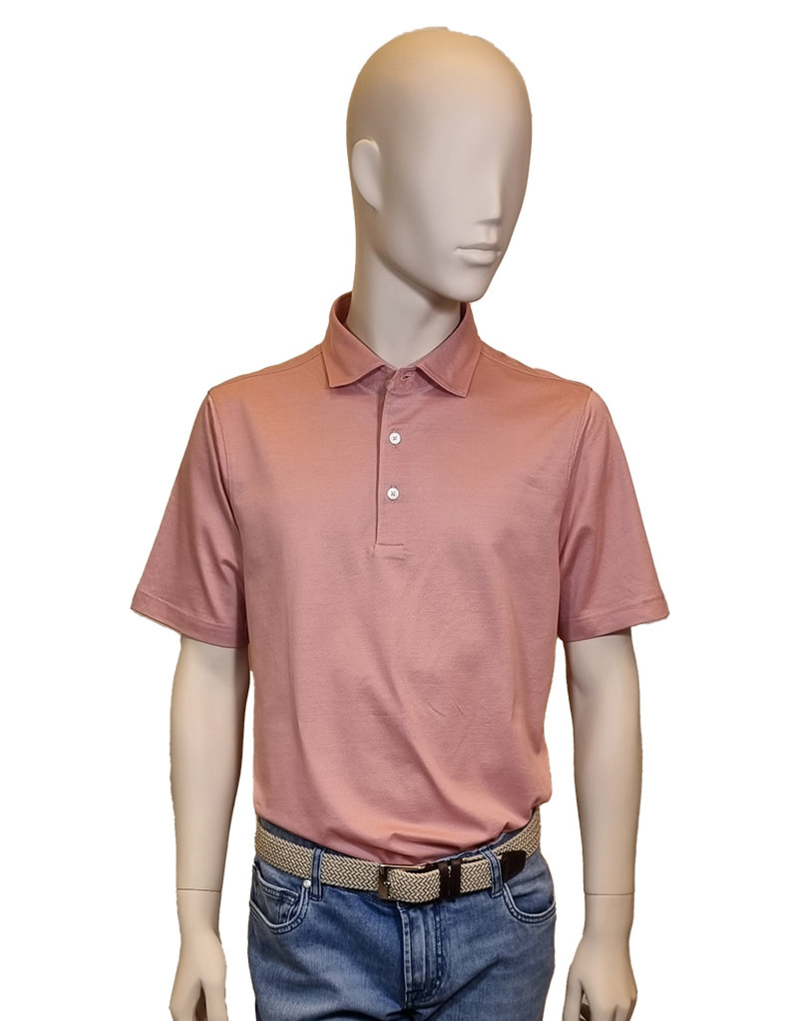 Gran Sasso Sandmore's polo piqué pink