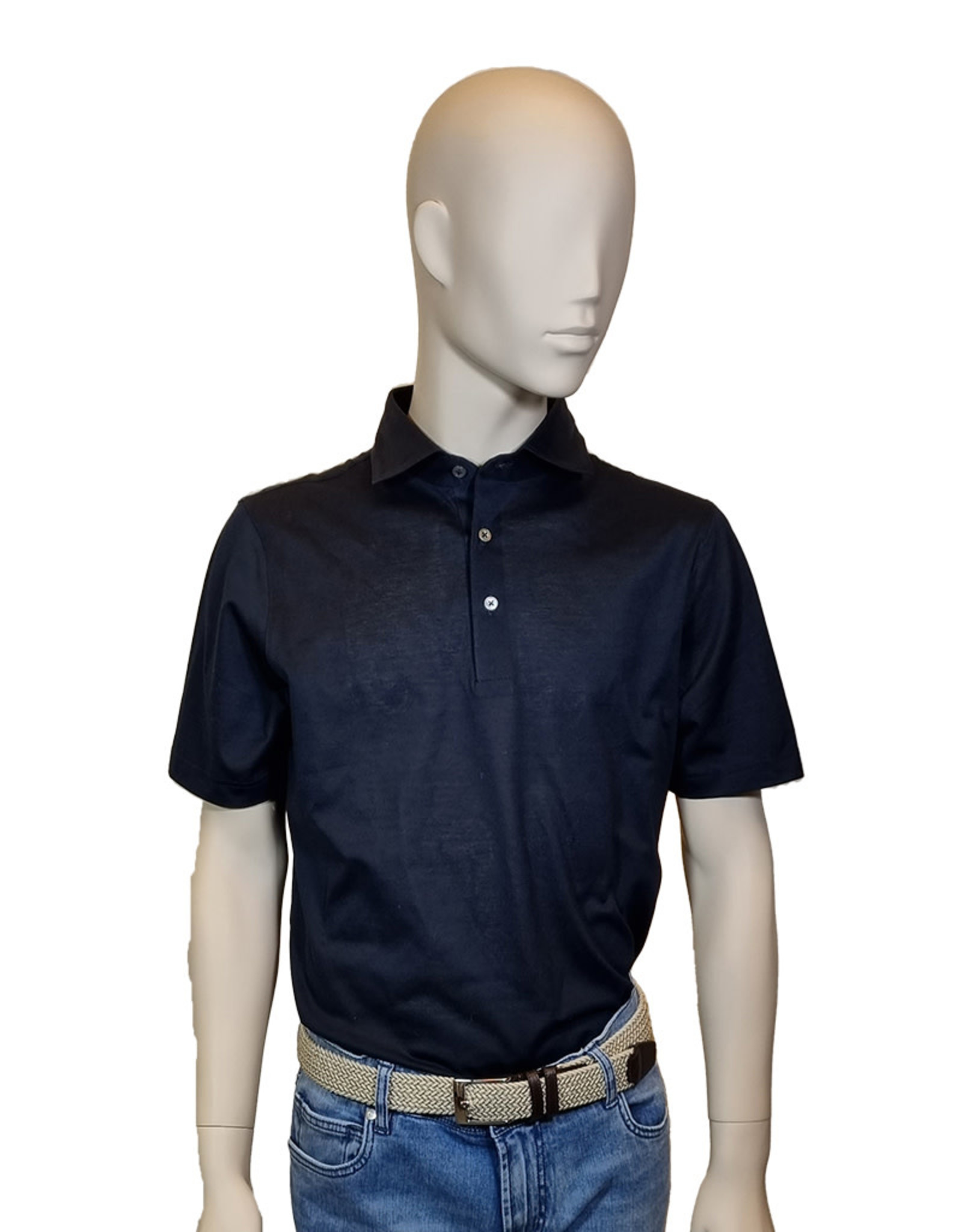 Gran Sasso Sandmore's polo piqué navy