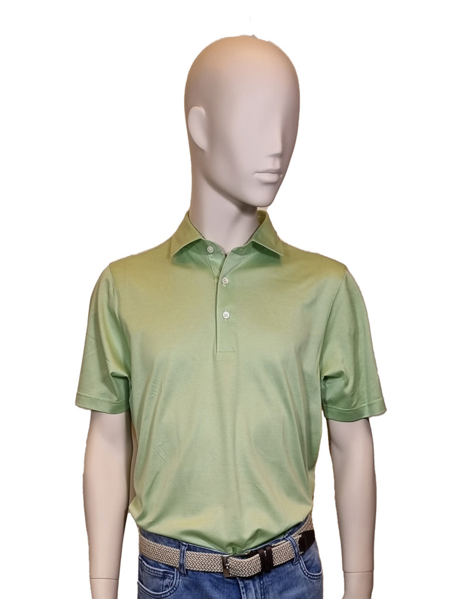 Gran Sasso Sandmore's polo piqué groen 74201/409 M:60103