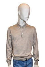 Gran Sasso Sandmore's polo long sleeves beige