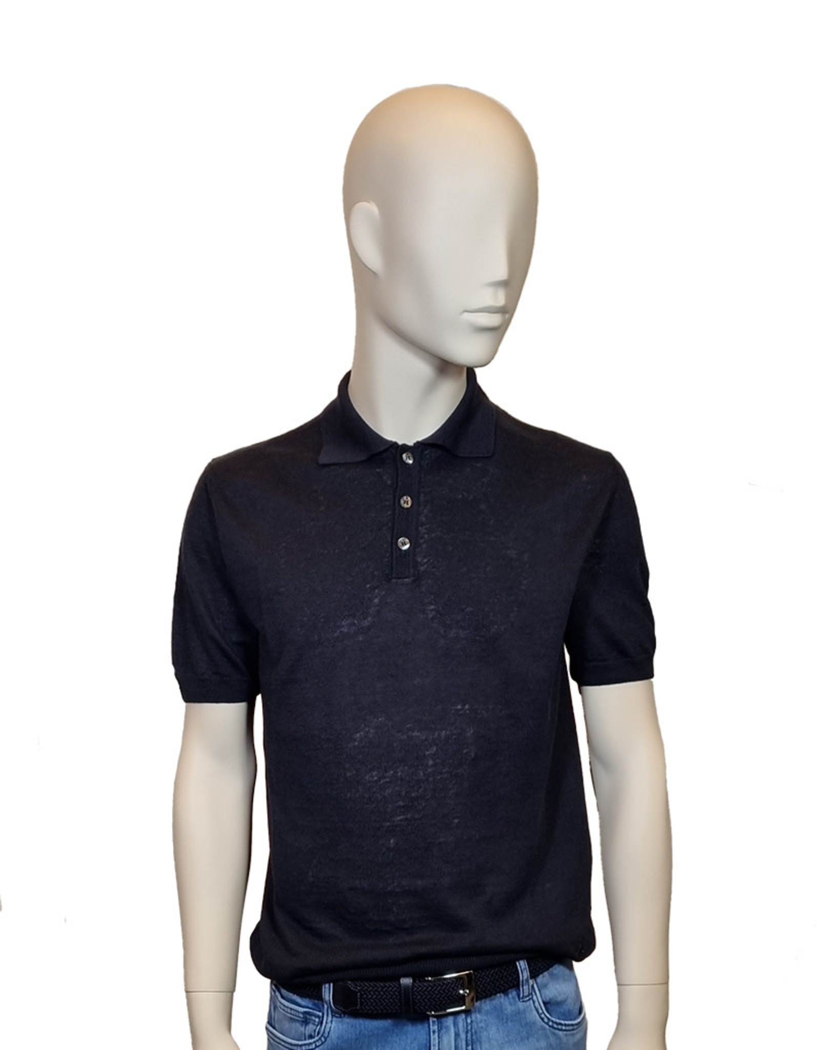 Tombolini Tombolini polo linen navy