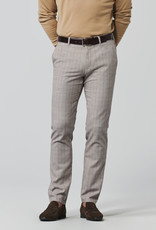 Meyer Exclusive Meyer Exclusive trousers cotton beige check Bonn