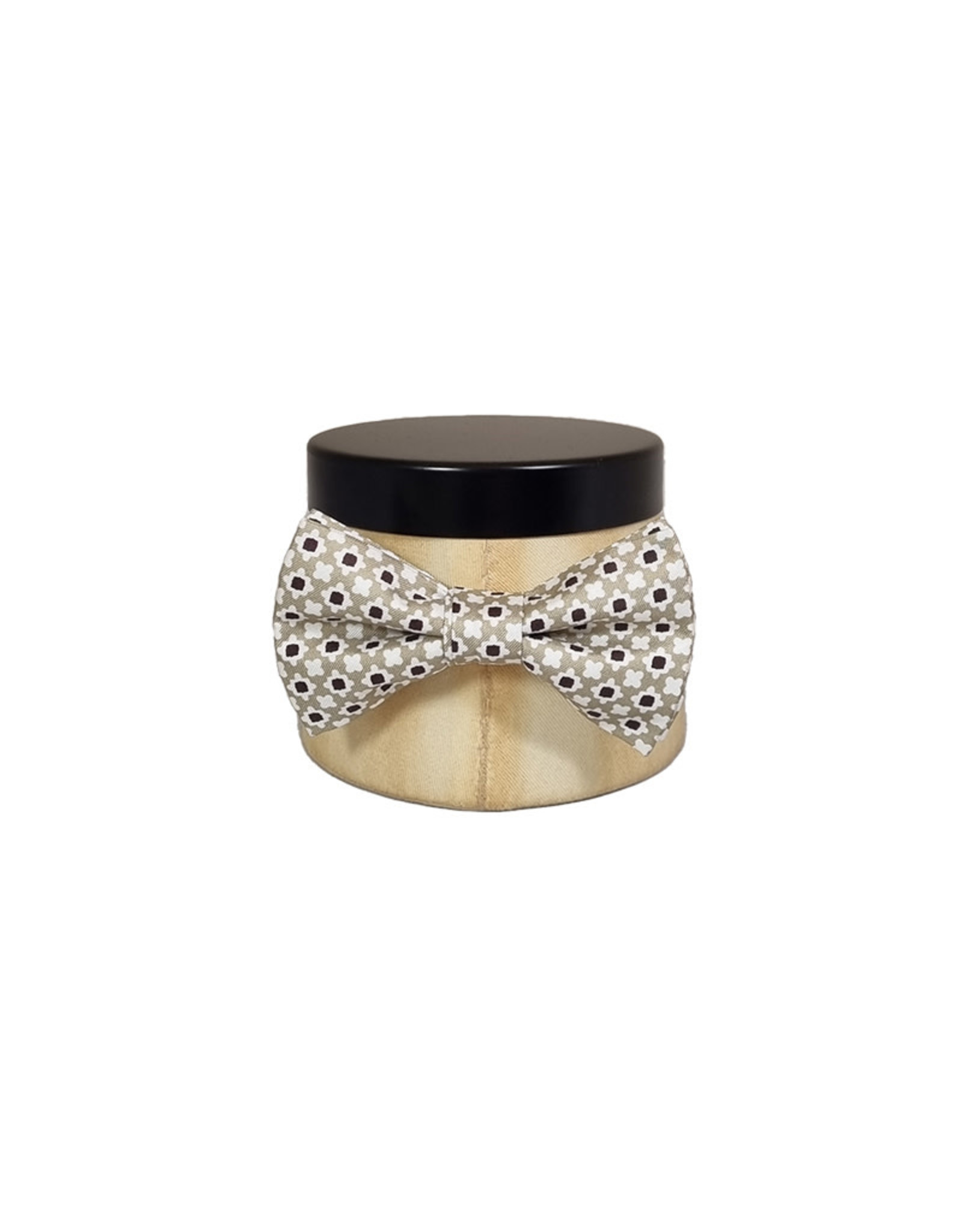 Calabrese Calabrese bow tie floral beige