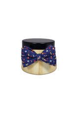 Calabrese Calabrese bow tie paisley fantasy blue