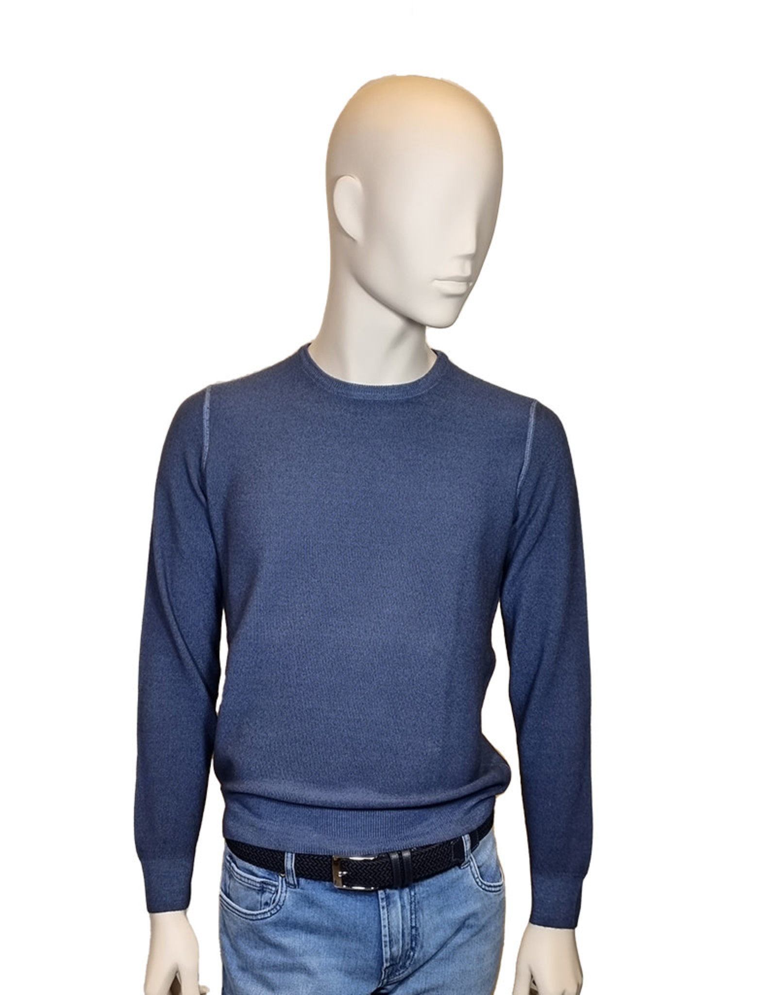 Gran Sasso Sandmore's sweater crew neck blue