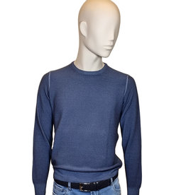 Gran Sasso Sandmore's sweater crew neck blue