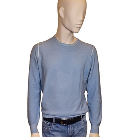 Gran Sasso Sandmore's sweater crew neck light blue