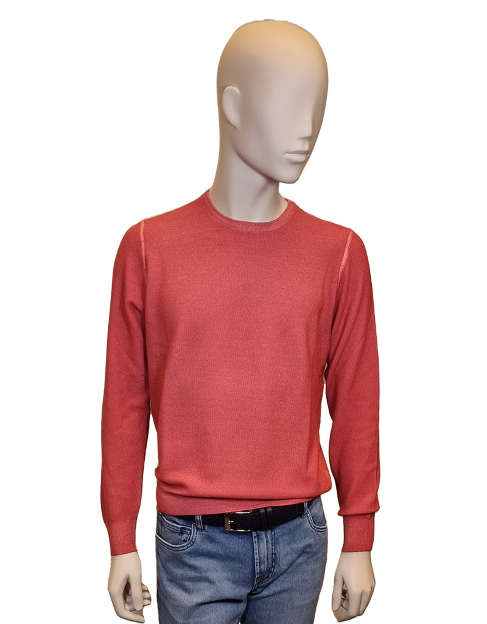 Gran Sasso Sandmore's sweater crew neck pink
