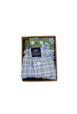 Mc Alson Mc Alson boxer shorts checkered green-blue M4729