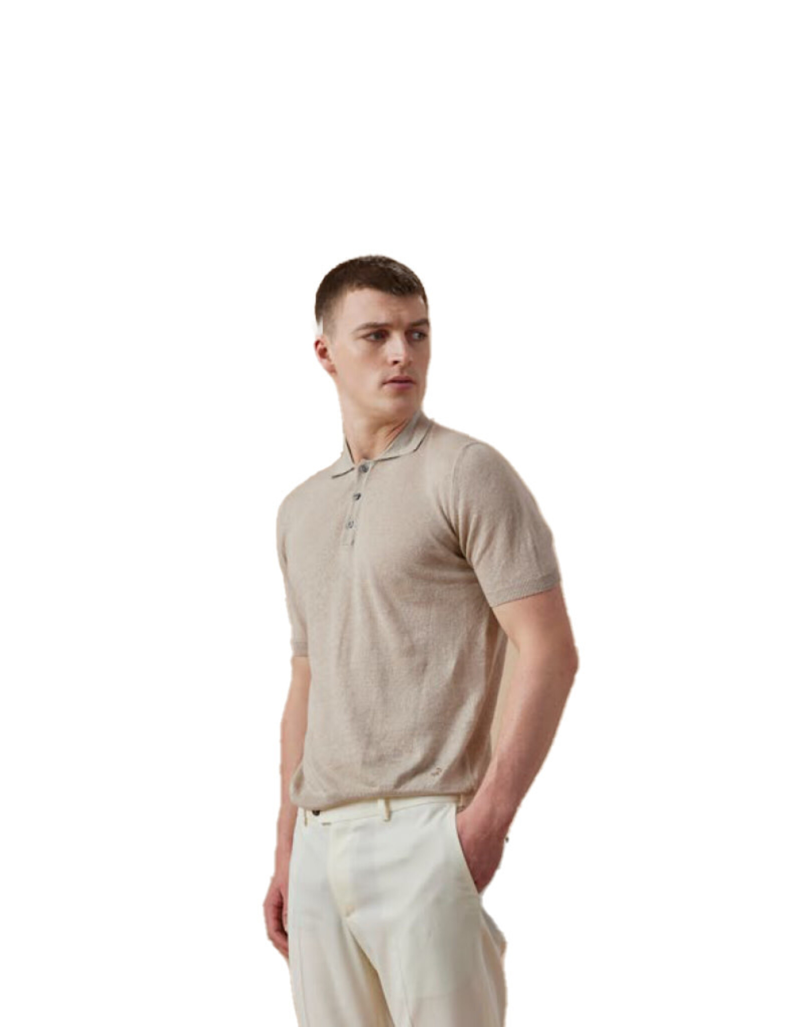 Tombolini Tombolini polo linen beige