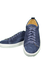 Henderson Baracco Henderson sneaker Clyde blauw Suede Blu