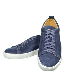 Henderson Baracco Henderson sneaker Clyde blauw Suede Blu