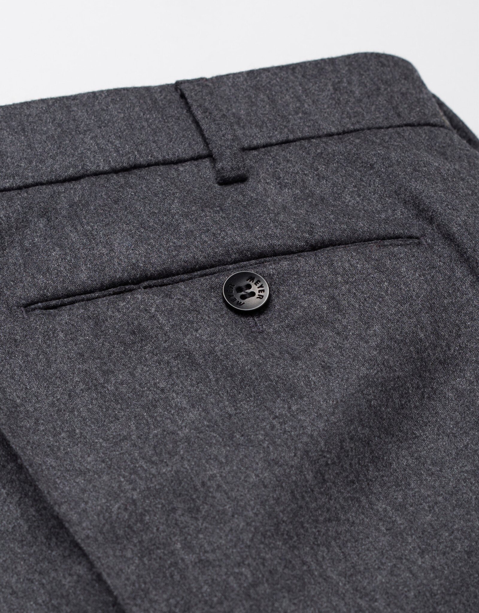 Meyer Exclusive Meyer Exclusie trousers wool grey Bonn