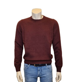 Gran Sasso Sandmore's sweater crew neck burgundy